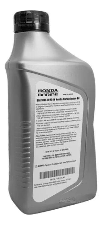 Aceite Marine 10W-30 para Motor Honda Fuera de Borda