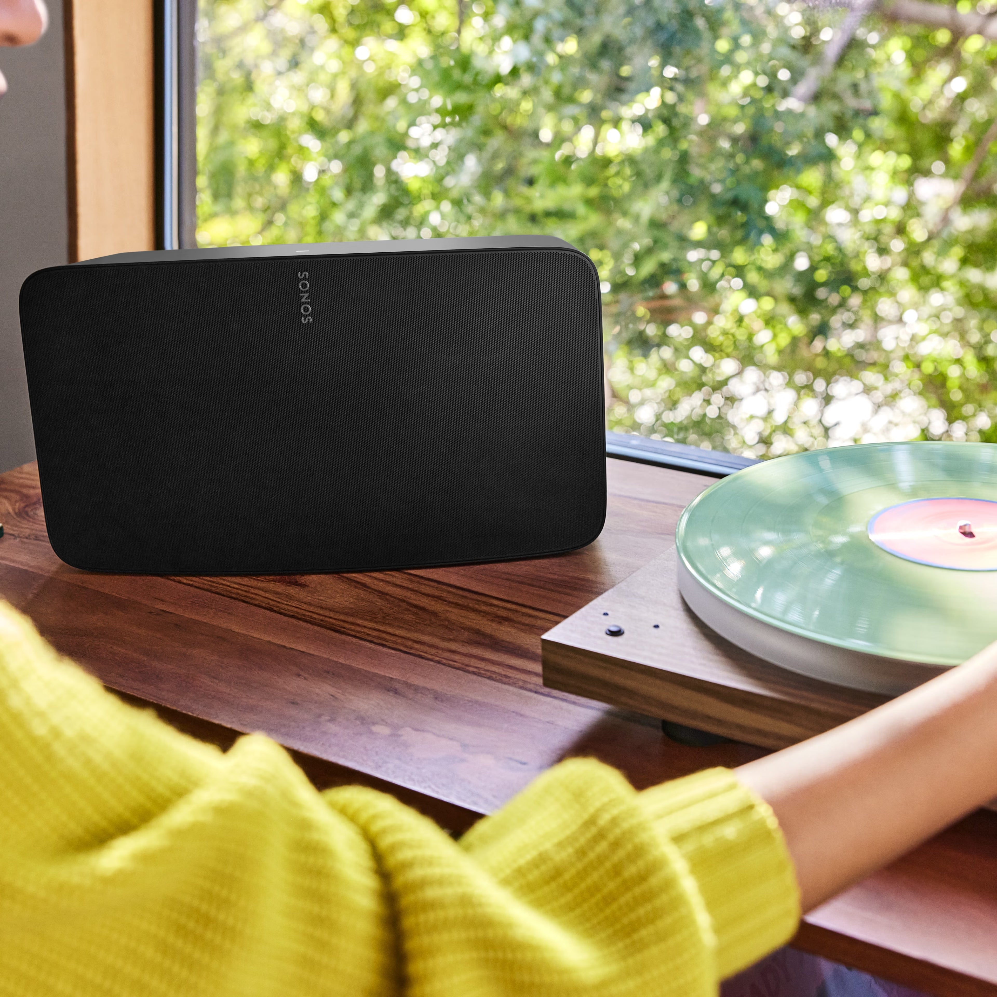Parlante Wi-Fi Sonos FIVE - Negro